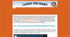 Desktop Screenshot of charliedoggames.com